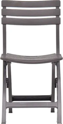 Produktbild von "2026 Aktion"Outdoor-Stuhl/Picknickstuhl - Klappbare Gartenstühle 2er Set - Gartensessel - Kunststoff Mokka - 44x41x78 cm DEMöbel 4204364