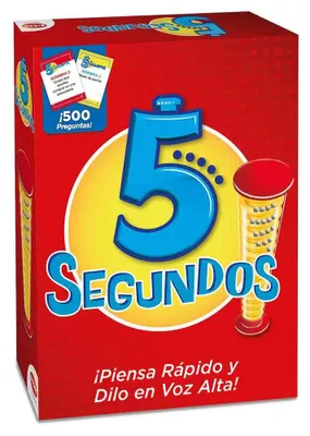 Immagine prodotto di Bizak, gioco da tavolo "5 Sekunden", colore rosso, per bambini, taglia unica