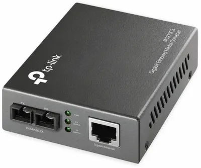 Produktbild von TP-LINK Gigabit-Ethernet-Medienkonverter(SC, Singlemode), verkabelt, 94.5 x 73 x 27 mm, 0 - 40 °C, -40 - 70 °C, 10 - 90, 5 - 90
