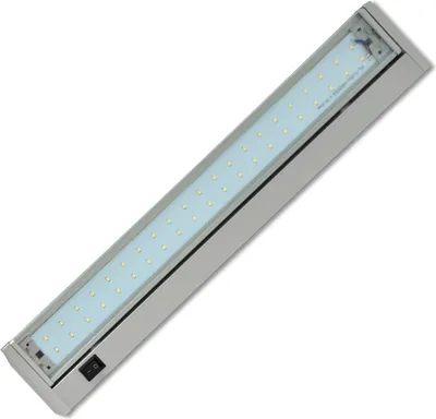 A single LED light bar is shown against a white background.