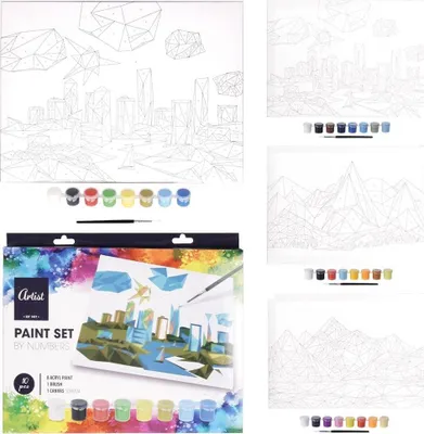 Zdjęcie produktu dla Malowanie po numerach 30 x 40 cm