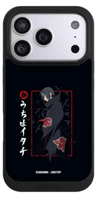 Produktbild von NIVOCASE Handyhülle für Apple iPhone 17 Pro Hülle NIVOpure Case Schwarz Naruto Shippuden Offizielles Lizenzprodukt Itachi Uchiha