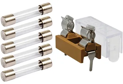 Produktbild von VLTG Sicherungshalter Unterputzblock 5x20mm 10A T-träge 5 Glassicherungen