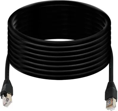 Zdjęcie produktu dla Kabel sieciowy RJ50 10P10C Cat 5E, wtyk-wtyk, 5 metrów - Wysokiej jakości kabel Ethernet