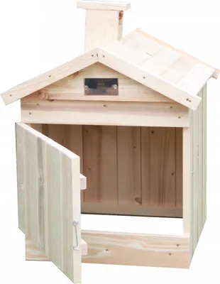 Immagine prodotto di Affumicatoio affumicatoio in legno affumicatoio 50x70 abete rosso giardino affumicatoio