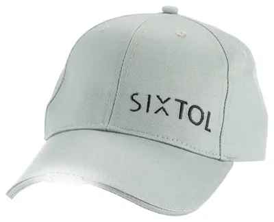 Obrázok produktu pre SIXTOL čiapka s LED svetlom B-CAP 25lm, dobíjacia, USB, univerzálna veľkosť, zelená