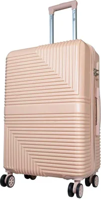 Produktbild von Mittelgroßer Reisekoffer Barcelona 70 L Hartschale Trolley ABS rosé