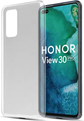 Produktbild von Cadorabo Hülle für Honor View 30 PRO Schutz Hülle in Transparent Schutzhülle TPU Silikon Cover Etui Case