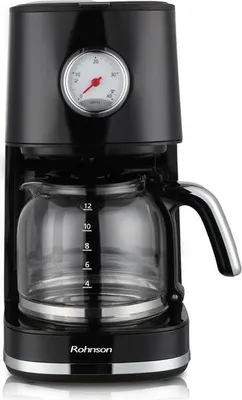 Produktbild von Kaffeemaschine R-950 Nostalgie 1,5 L (12 Tassen) One-Touch Manometer Anti-Tropf Abschaltautomatik auswaschbarer Filter