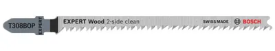 Produktbild von Bosch EXPERT Hardwood 2-side clean T308BOP Stichsägeblatt, 25-tlg.