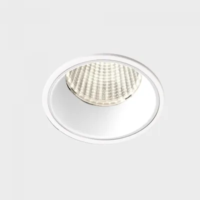 Produktbild von KOHL LIGHTING VERSUS Einbauleuchte mit Rahmendurchmesser 80 mm, weiß, 38°, 15 W, CRI 80, 4000 K, 1,10 V