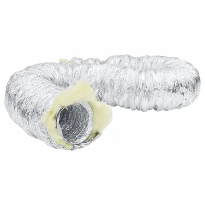 Produktbild von vidaXL Lüftungsschlauch Thermisch Isoliert Aluminium 6 m Ø10 cm