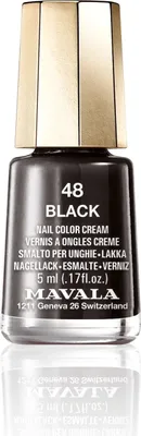 Produktbild von Nagellack Nail Color Mavala 48-black (5 ml)