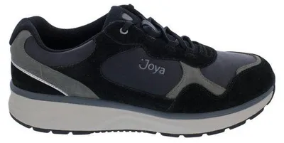 Produktbild von Joya Sneaker Tony III Black, Glattleder u. Velourleder, Active-Sohle, Fußbett zum Wechseln 41