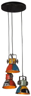 Produktbild von vidaXL Hängelampe 25 W Mehrfarbig 30x30x100 cm E27