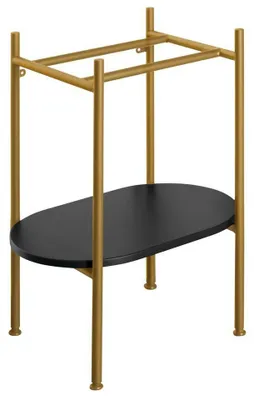 Produktbild von Sapho PUNO Sockel unter Waschbecken 400x820x360mm, Gold matt