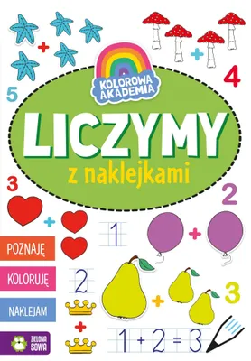 Obrázek produktu pro Kolorowa Akademia Liczymy z naklejkami