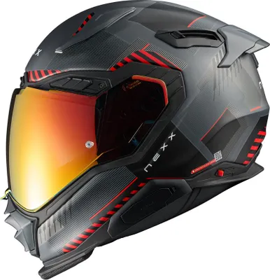 Image de Casque NEXX X.WST3 FLUENCE Gris-Rouge