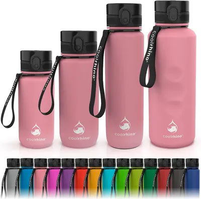 Produktbild von Wasserflasche Sport, 650 ml, auslaufsicher, BPA-frei, für Outdoor und Fitness