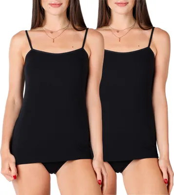 Produktbild von Bellivalini Damen Unterhemd aus Baumwolle BLV50-220 (Schwarz, XXL )
