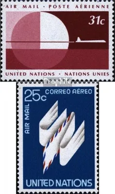 Produktbild von Briefmarken UNO - New York 1977 Mi 309-310 (kompl.Ausg.) postfrisch Postbeförderung