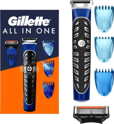 Produktbild von Gillette Fusion 5 Styler Herrenrasierer, Bart- & Multigroom-Trimmer, Haartrimmer für Gesicht, Kopf & Körper, wasserdicht
