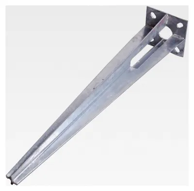 Produktbild von Bodenhülse Einschlaghülse für Ø 34 mm Zaunpfosten, 50 cm Länge, verzinkt, Aufnahme 100 x 100 mm