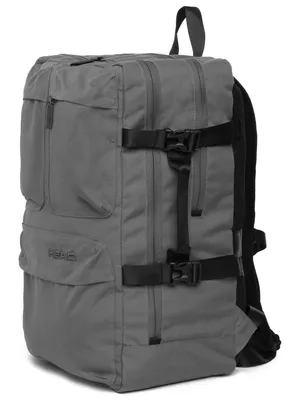 Immagine prodotto di HEAD Zaino Ragazzi Scuola Zaino Giorno Quadrato Zaino Grigio Scuro one Size (25 litri)