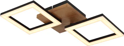 Produktbild von Globo Lighting Deckenleuchte Metall schwarz matt, LED