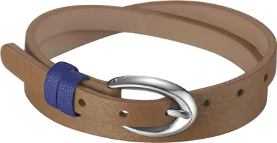 Produktbild von Esprit Armband Lederband Edelstahl Braun 38cm Dornschließe ESBR11336B380