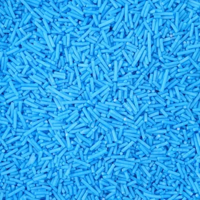 Immagine prodotto di Bastoncini di zucchero BLU con granelli di zucchero 50 g