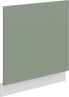 Produktbild von Tür für Einbaugeschirrspüler LUNARA – 60 x 57 cm, grün/weiß