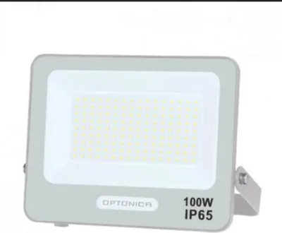 Produktbild von LED-Flutlicht SMD 100W Weiß IP65 - 15cm Kabel - Neutralweiß 4000K - 5500K