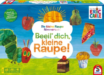Zdjęcie produktu dla Mały gąsieniczka Nimmersatt: Pospiesz się, mała gąsieniczko!