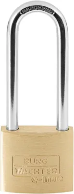Produktbild von C-Line Vorhängeschloss aus Messing mit 6 mm Bügelstärke