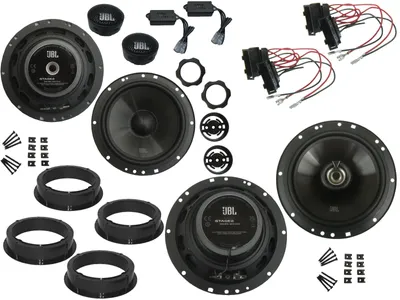 Produktbild von JBL Lautsprecher Komplett Set für VW Touran Bj 03 -22 Tür Vorne hinten 1200 Watt