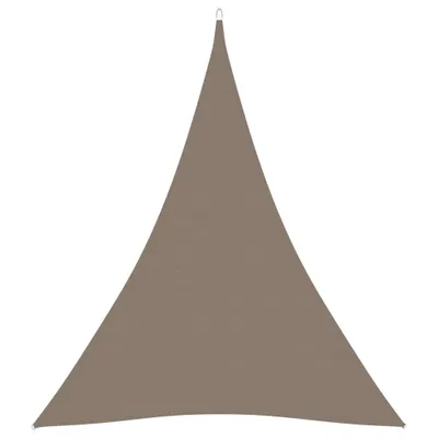 Obrázek produktu pro Stínící plachta oxfordská látka trojúhelníková 5x7x7 m taupe