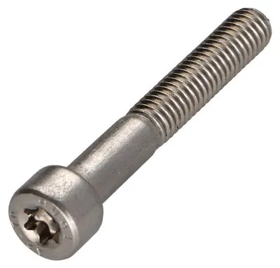 Produktbild von Metallschrauben Zylindrischer Flachkopf T25 Edelstahl A2 M5X30 Mit Gewinde 22