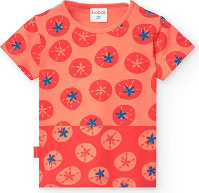 Produktbild von Boboli Knit Basic Kurzarm-t-shirt Orange 3 Years Orange 3 Years
