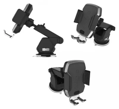 Immagine prodotto di Supporto automatico per cellulare con funzione di ricarica wireless, modello LB0177