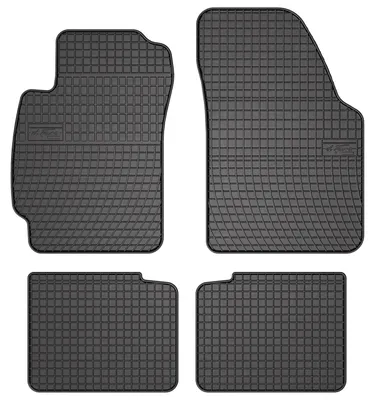 Zdjęcie produktu dla Dywaniki gumowe do Honda HR-V I 1999-2006 (crossover) – 4 szt., czarne, dopasowane – Wielganizator SolidPRO