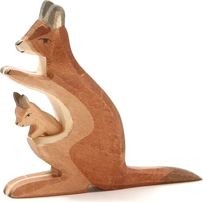 Image de Ostheimer kangourou avec enfant 2 pcs.