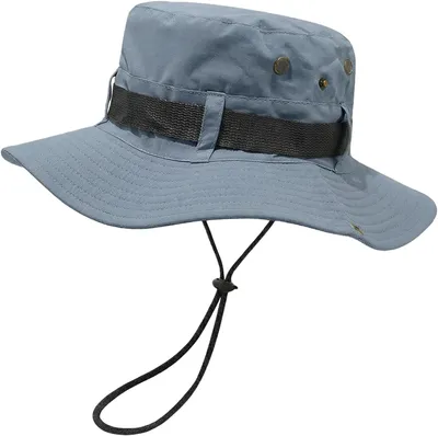 Produktbild von Sommerhut, breite Krempe, marineblau, UV-Schutz, winddicht zum Angeln