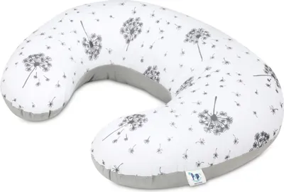 Produktbild von Pepi Stillkissen mit Velvet - Stillhorn Stillhörnchen kleines Baby Still Kissen für Füttern von Babys Neugeborene Breastfeeding - Summer Wind