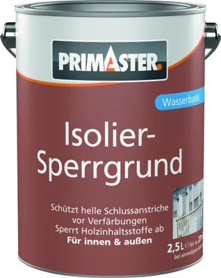 Produktbild von Primaster Isoliersperrgrund 2,5 L weiß