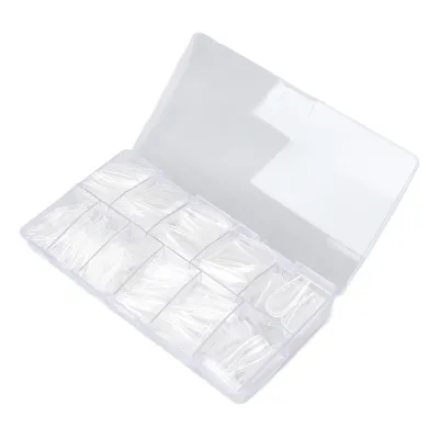 Image de Pointes d'ongles,Pointes d'ongles claires,Faux ongles,Faux ongles courbes,Faux ongles artificiels