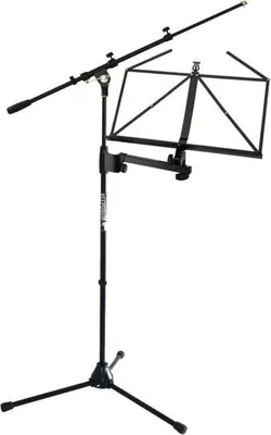 Image de K&M 11505 Support de partition avec pied de microphone