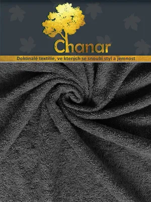 Obrázek produktu pro Prostěradlo Froté Lux 220x200 cm černá