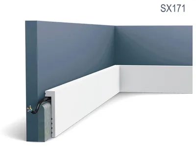 Produktbild von Orac Decor SX171 AXXENT Abdeck-Sockelleiste Stuckleiste Zierleiste Fußleiste 2 m