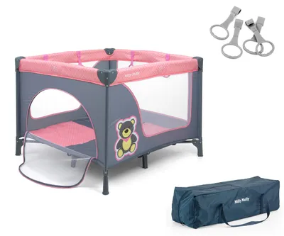Immagine prodotto di Milly Mally Culla Divertente Orsetto Rosa